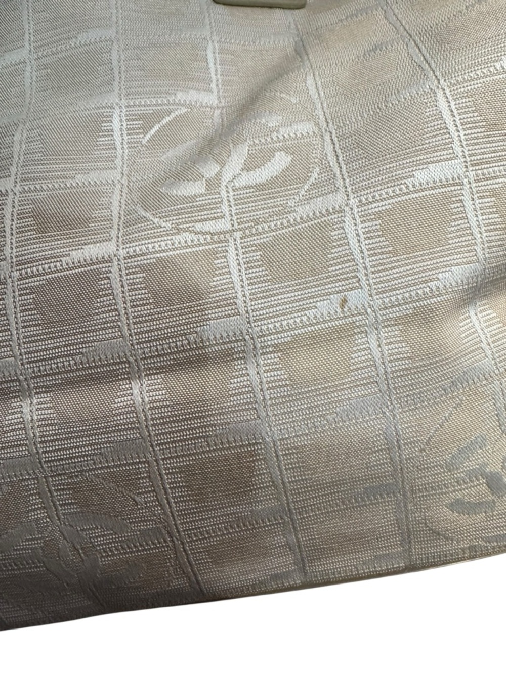 ✨ CHANEL Beige Canvas Tote | CC Monogram ✨ - Picture 8 of 13